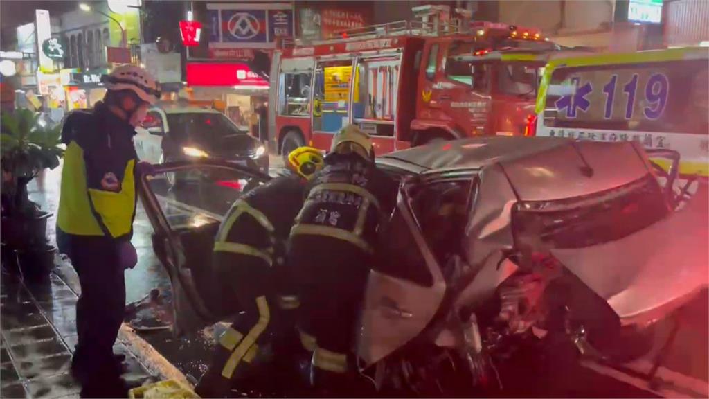 又是毒駕！宜蘭男闖燈暴衝撞　女老師死亡3人搶救中