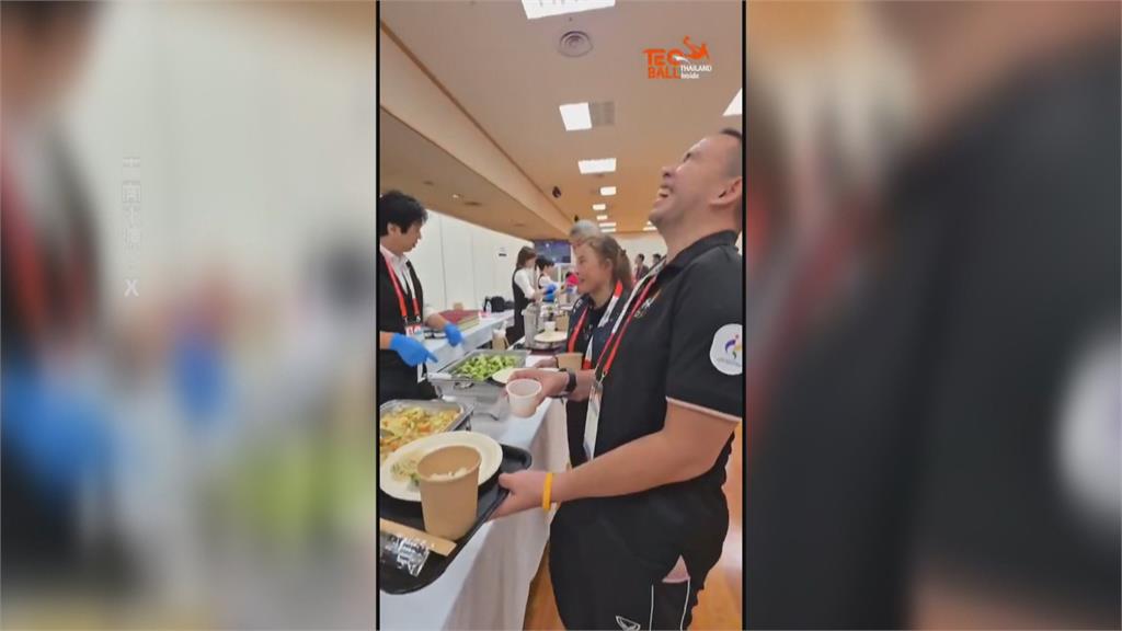 寒酸! 名古屋亞運主菜僅「3塊雞肉」 選手餓到外出覓食