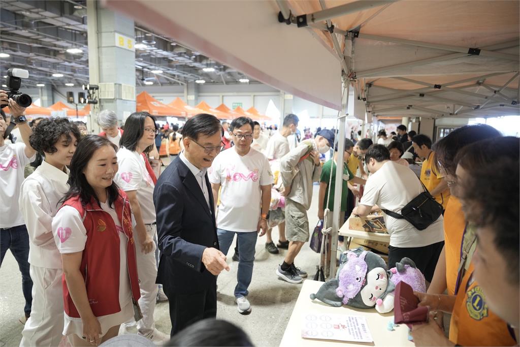 愛天使園遊會11週年溫暖登場　AI機器人、匹克球首亮相　打造融合共好的幸福臺北
