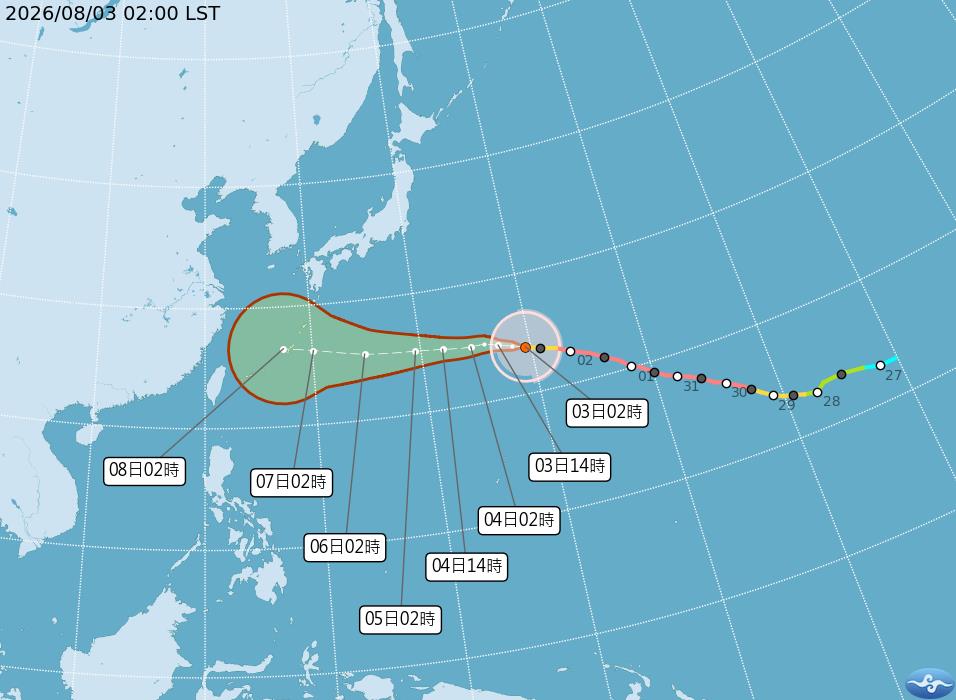 快新聞／有颱風假希望？「白海豚」未來游法不一　專家曝對台影響