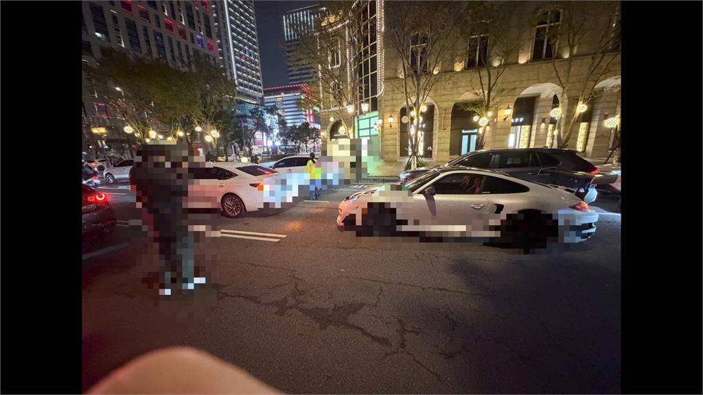 王陽明開保時捷元旦追撞! 自責道歉:負責到底