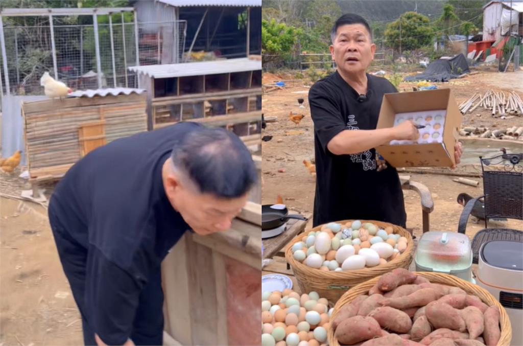 68歲澎恰恰遭目擊「賣地瓜滄桑模樣」!一彎腰「驚見整片光禿」網心疼:好辛苦