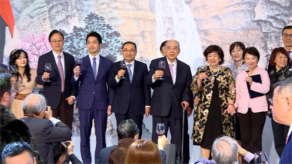 吳伯雄鑽石婚宴席開90桌 霸氣捐出4千萬