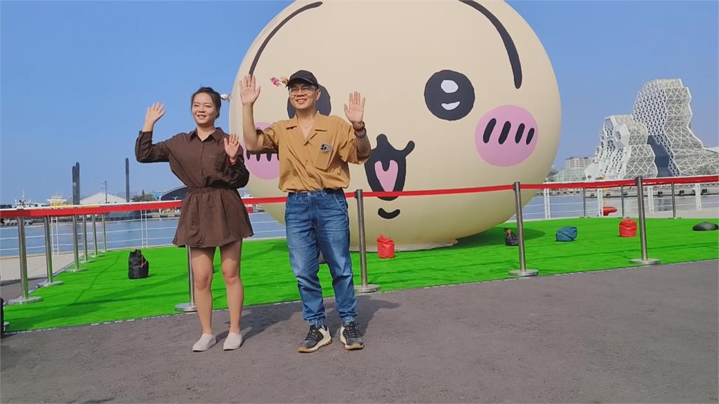 高雄冬日遊樂園開幕D2 遊客趁好天氣「曬娃」拍美照