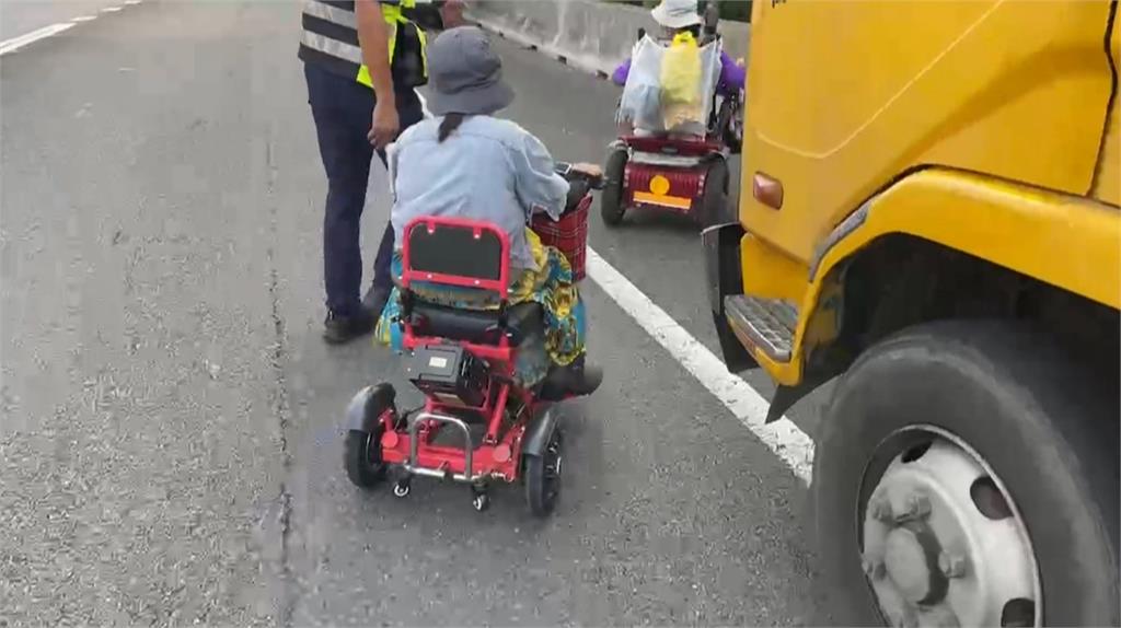 電動輔助自行車誤闖國道　警獲報火速到場護送