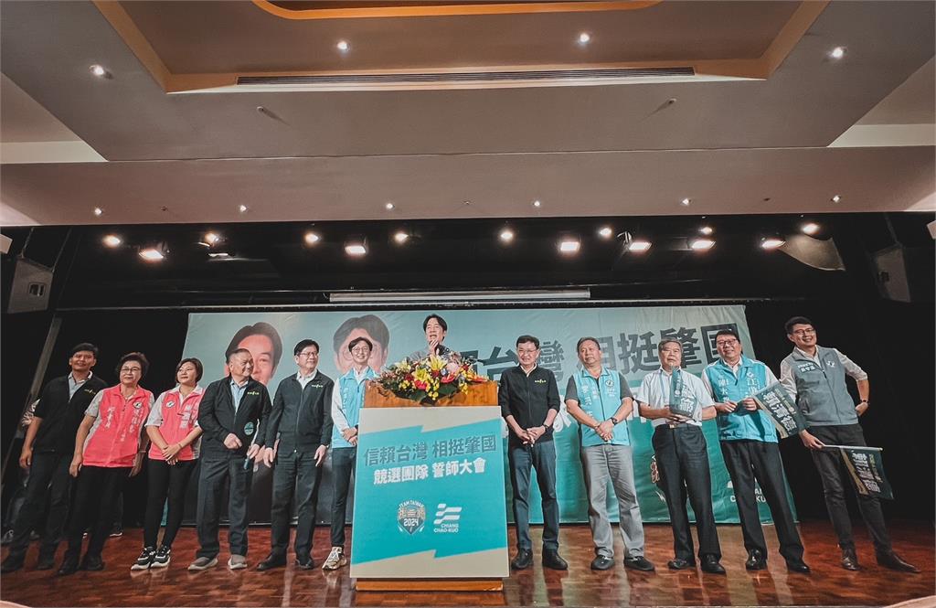 台中大團結!江肇國後援會成立 賴清德、黃國書、林佳龍現身力挺