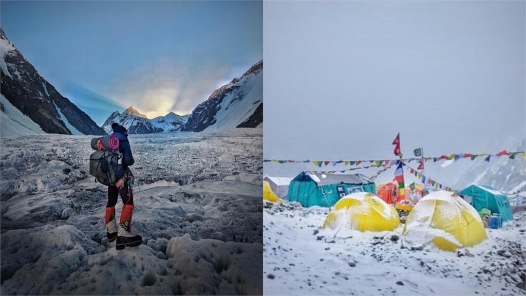 成功征服世界第2高峰！台灣正妹好手「三條魚」詹喬愉登頂K2