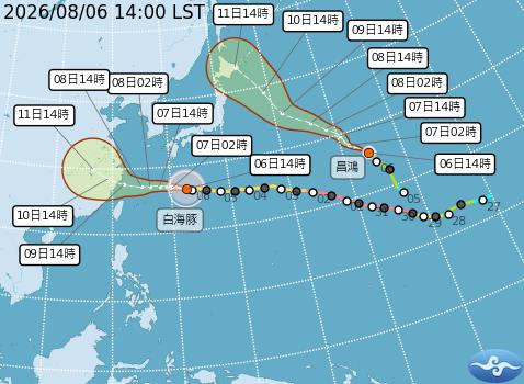 白海豚龜速擦邊！「這區」仍躲不過雨彈　粉專示警「影響台時間拉長」：巴威輕量版