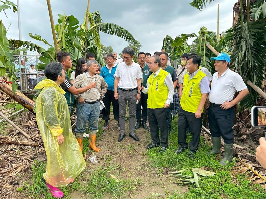 快新聞/「丹娜絲」重創雲林!邀農業部政次會勘農損 劉建國建議這樣做