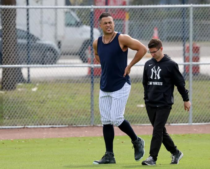 MLB/洋基「怪力男」手肘傷勢好轉 首次歸隊打擊練習狀態曝光