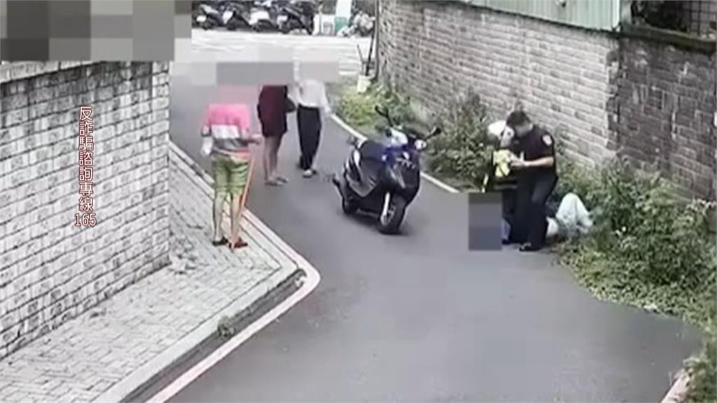 警方教會進行反詐宣導 眼尖見車手經過騎樓上前逮
