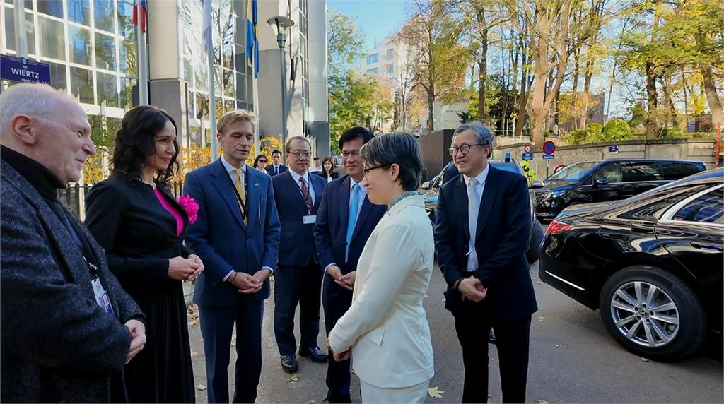 外交突破！蕭美琴訪歐歸國 「行程保密」防中國侵擾