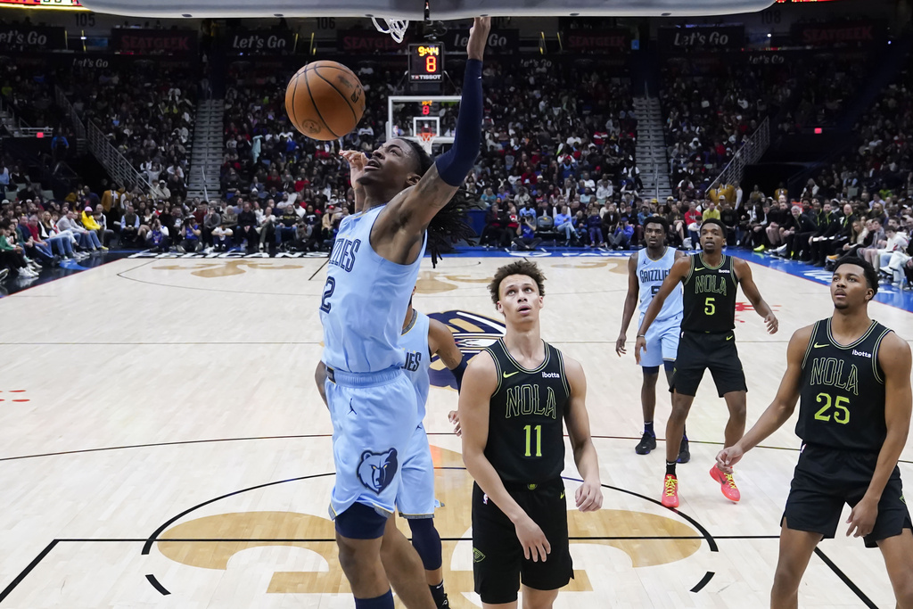 NBA(影)/本季不再上演「爆力扣籃」 灰熊少主莫蘭特為了健康不想再灌籃