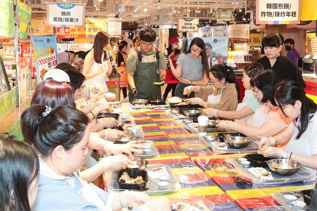 韓流美食熱！高雄漢神巨蛋涼夏韓國展掀人潮 奉船長醬蟹品嚐會人氣爆棚