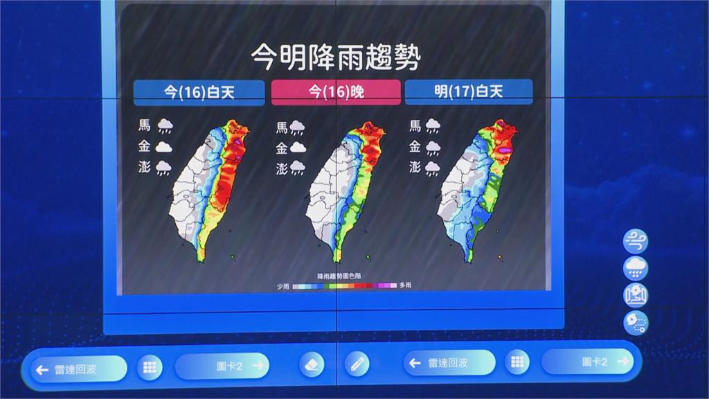 快新聞／尼莎颱風估再增強長胖！今明北部、東半部防豪雨