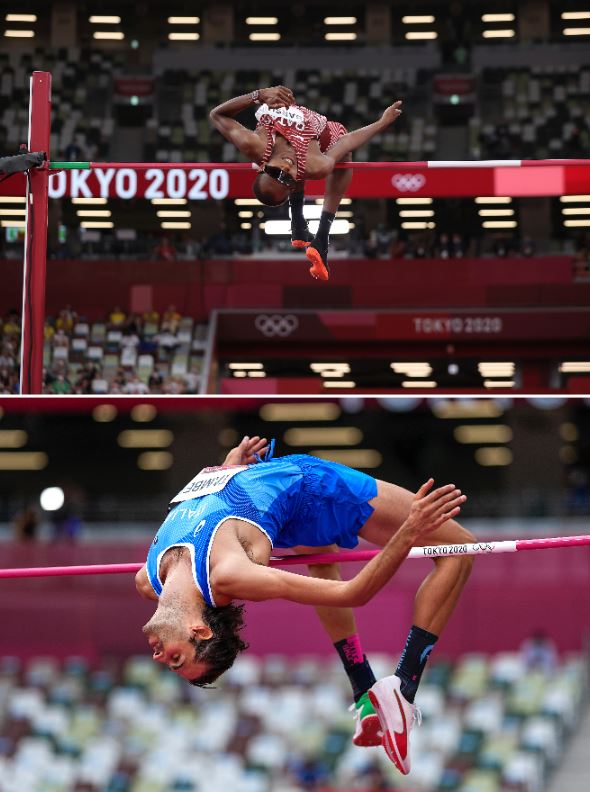東奧／百年首例「可以有兩面金牌嗎？」卡達、義大利男子跳高創紀錄