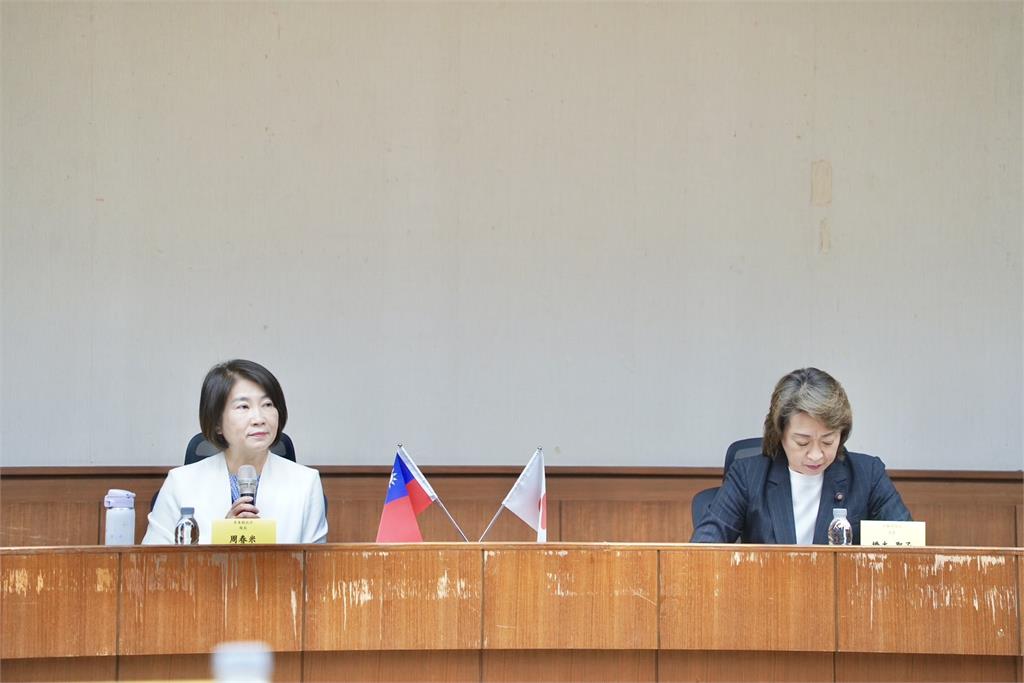 快新聞/日參議員橋本聖子拜會周春米 雙方就藍碳科技等議題交流
