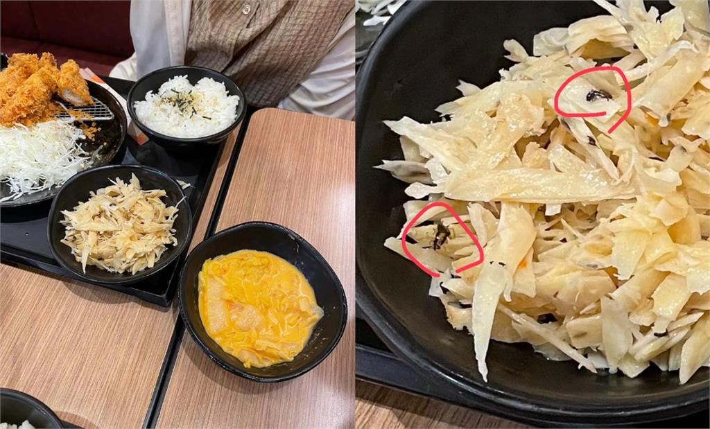 太噁!連鎖豬排店「小強當芝麻撒」她吃完狂拉…一翻照片崩潰了