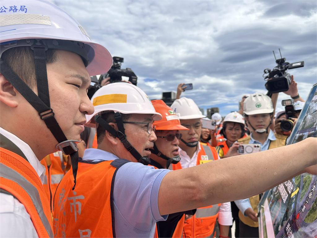 林口交流道尖峰時段塞車惡夢 改善工程順利力拚明年底完工