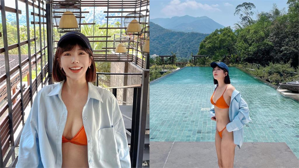 「人間水蜜桃」壯壯比基尼辣照轟炸!上帝視角1.7萬網全暈:產期開始了