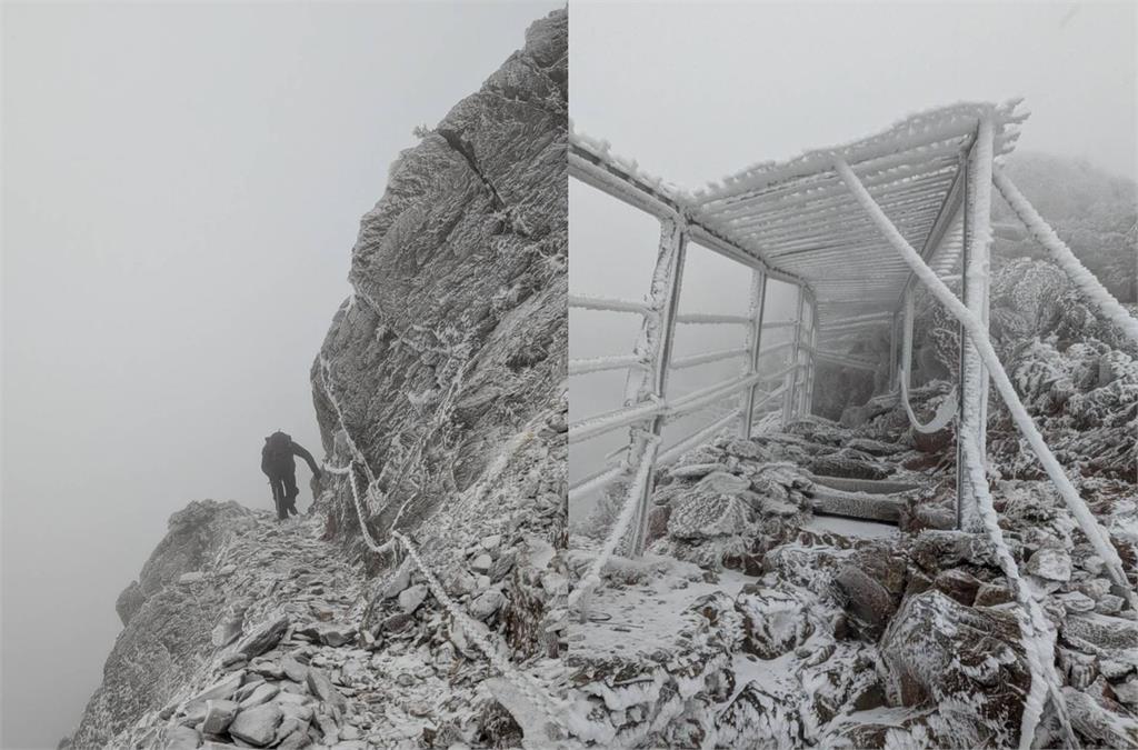 快新聞／玉山、排雲山莊都積雪！　玉管處籲：登山客不要上山