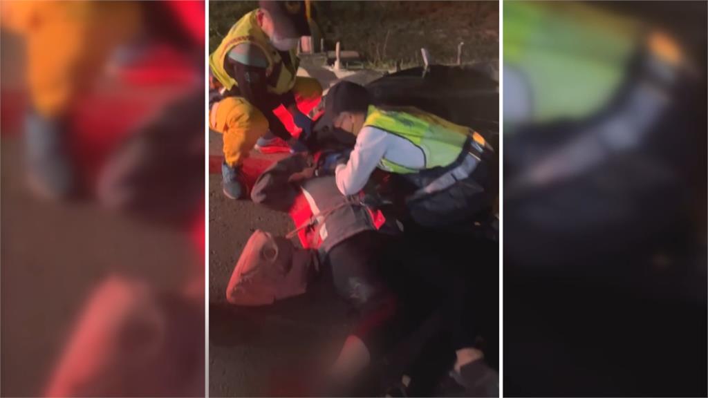 距三姊弟被撞路口僅3公里　彰化婦騎車被撞送醫搶救