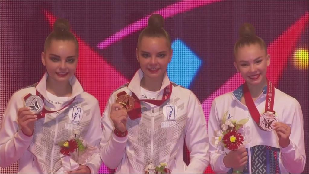 日韻律體操世錦賽　俄最美雙胞胎再穿金戴銀