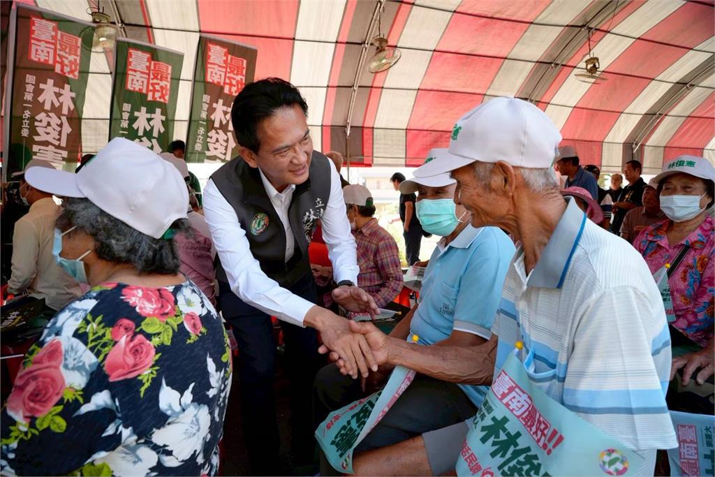 台南初選黃金交叉　林俊憲最新民調領先 　林：感謝市民認同願景！