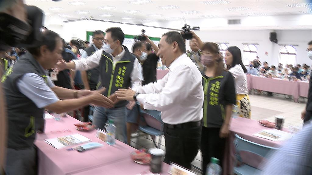 傳藍營全代會基層醞釀「換侯」 侯友宜:面對挑戰全力以赴