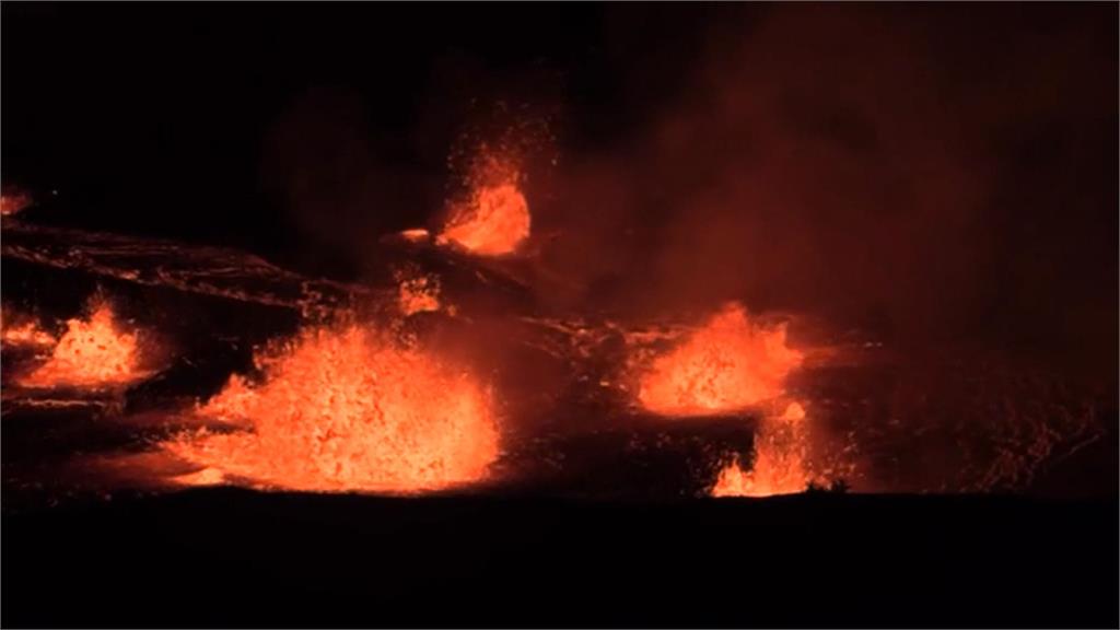 夏威夷奇拉威火山噴發　岩漿一度高達50公尺
