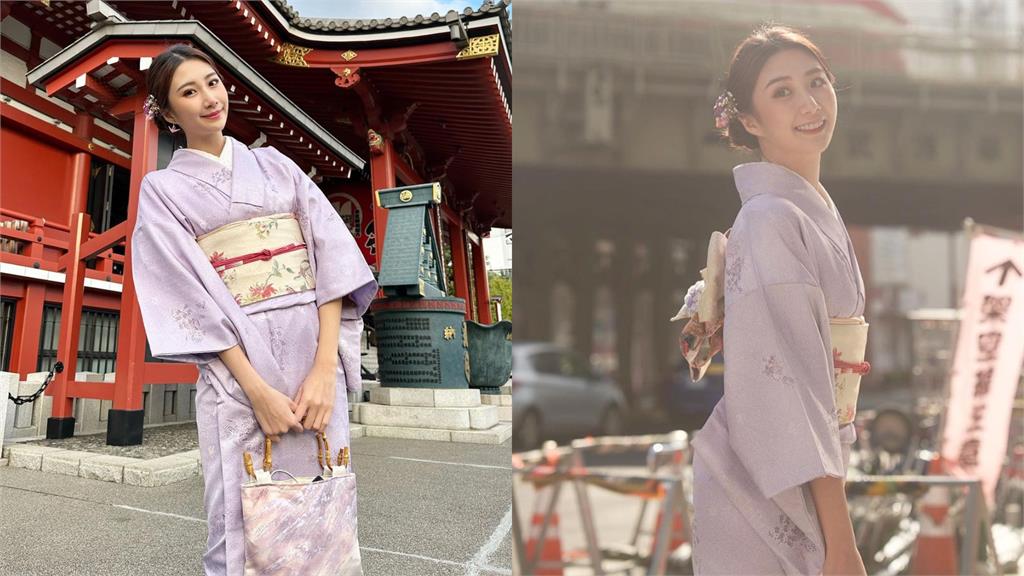 電豹女「絕美和服」淺草寺大秀熱舞!網見「驚世容顏」秒暈:太甜太美