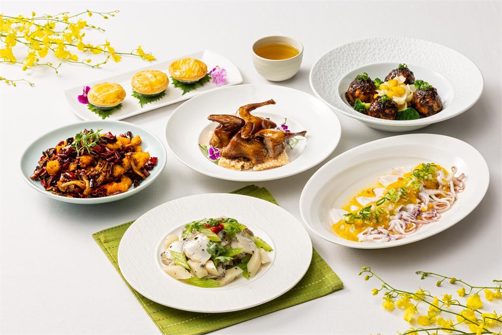 黑鑽石入味 國賓中餐廳推新菜「夏日十鮮交饗曲」