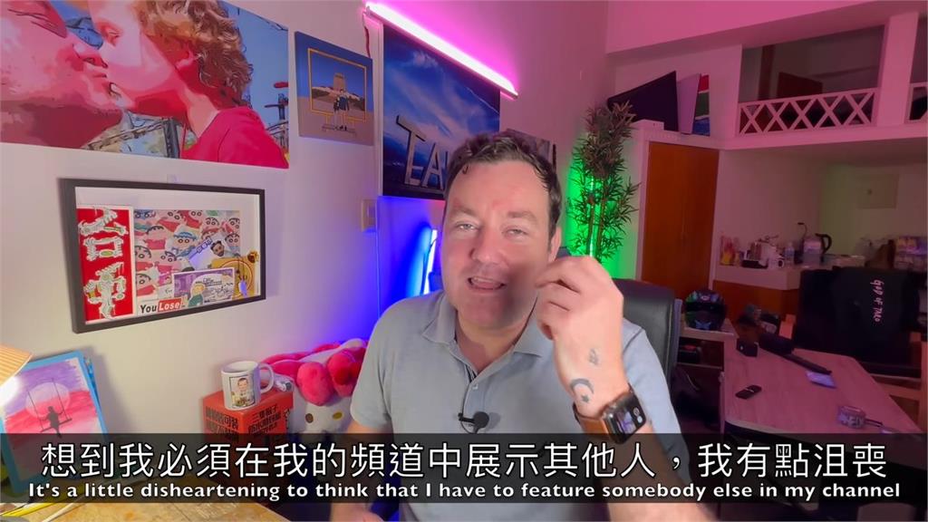 頻道最夯影片大公開!第1名飆升近百萬觀看 在台英國YTR沮喪:主角不是我