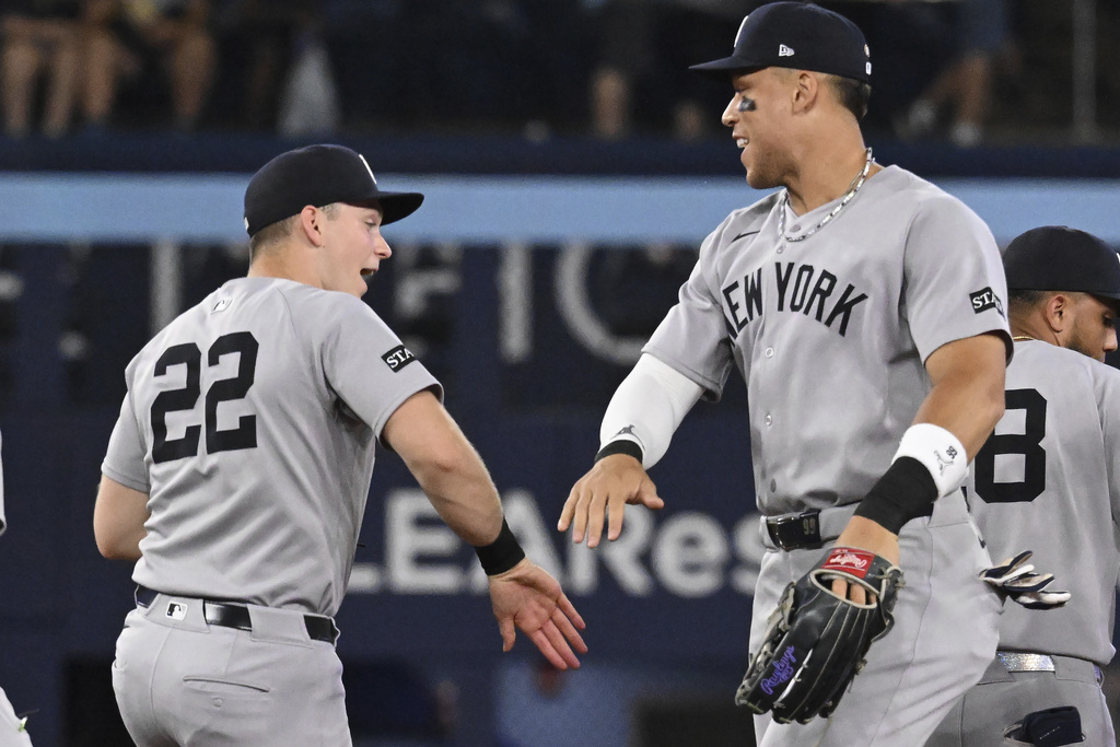 MLB(影)/米飯哥的超前轟即刻救援!洋基斬斷藍鳥主場11連勝