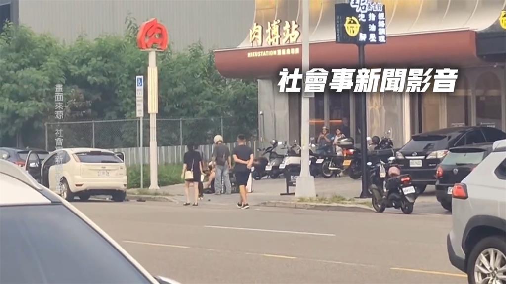 肉搏站前上演警匪肉搏戰 警民合作協力壓制通緝犯