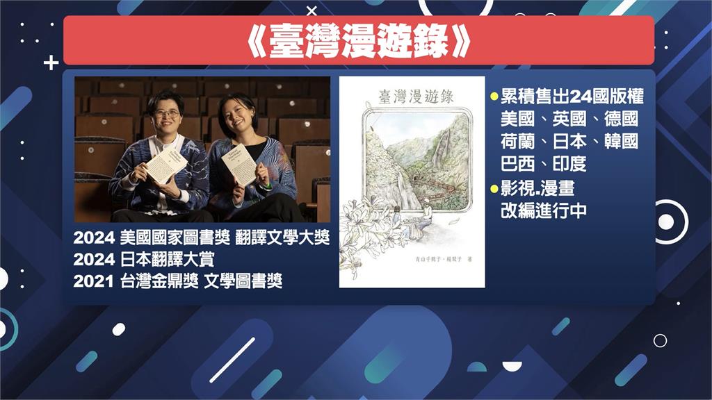 台灣第一人! 楊双子.金翎"臺灣漫遊錄"獲國際布克獎