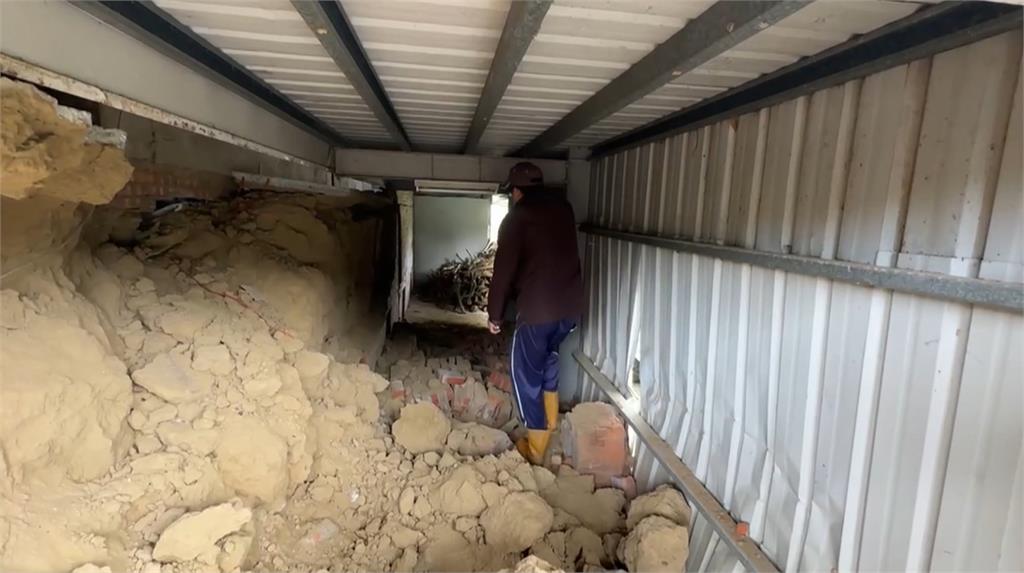 柴燒烘焙龍眼乾面臨難產 台南地震後「龍眼烘焙窯」碎裂嚴重