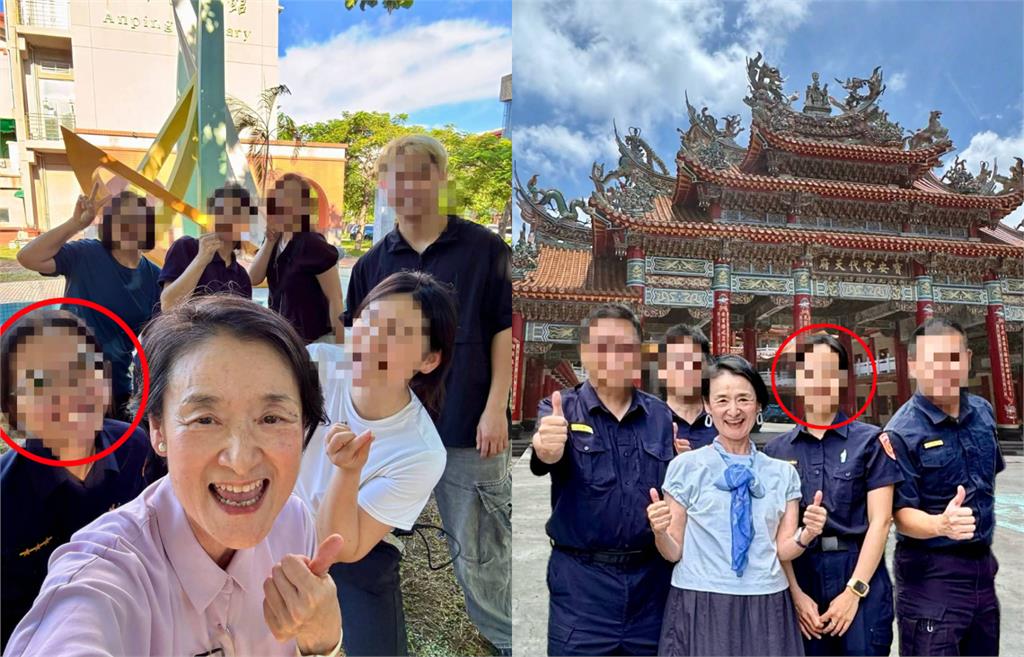 台南女警休假日「遭遊覽車輾斃」！昔陪同譚艾珍宣導反詐「燦笑合影」畫面曝光