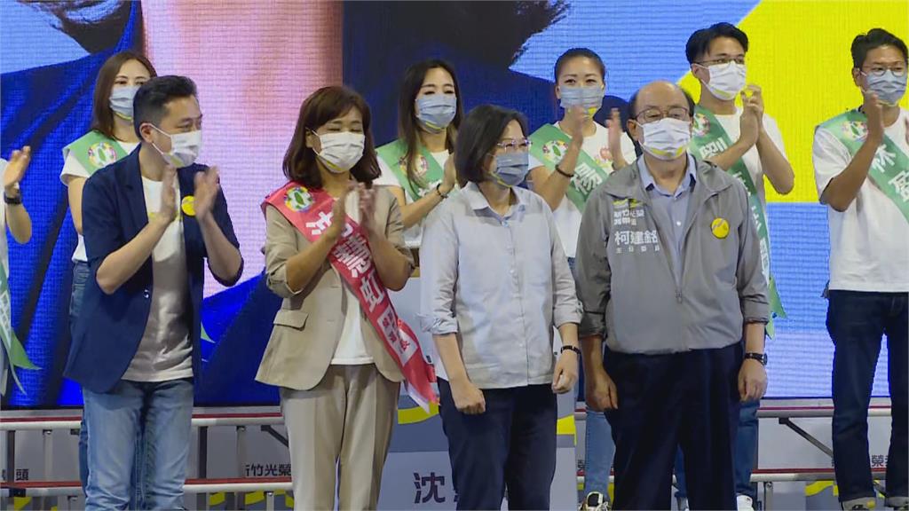 林智堅復出輔選沈慧虹! 蔡英文挺「智慧連線」延續執政