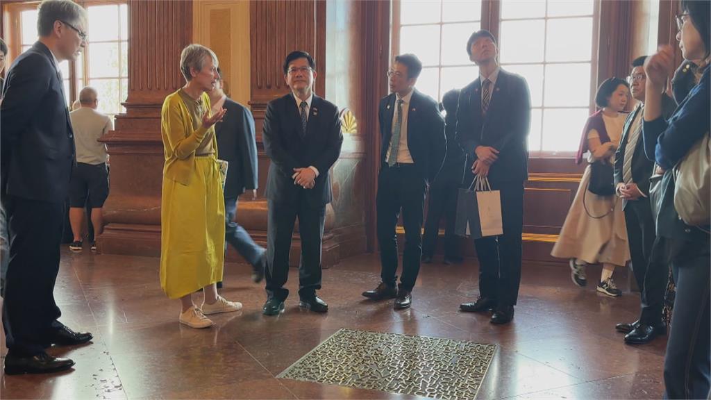 林佳龍訪波蘭 首位台灣外交部長在華沙公開演說