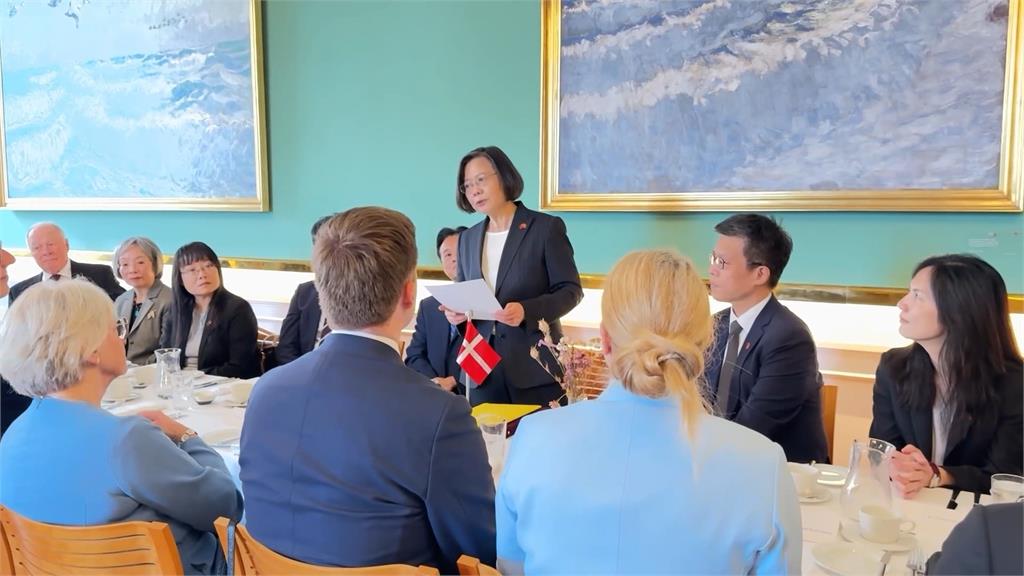 哥本哈根高峰會 蔡英文:台灣不因威脅恐懼 挑戰化為韌性