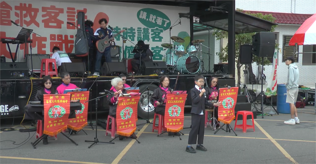搶救客話大作戰前進竹東 周江杰號召鄉親講客語