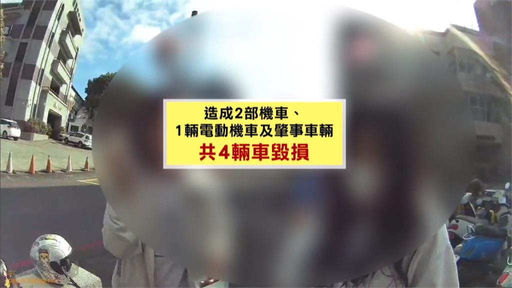 花蓮女學生遭撞倒地險遭輾！　肇事女駕駛竟「直衝人行道」