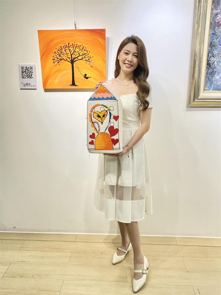 愛心樹下齊聚!白家綺、王如茵為失依兒畫出希望城堡