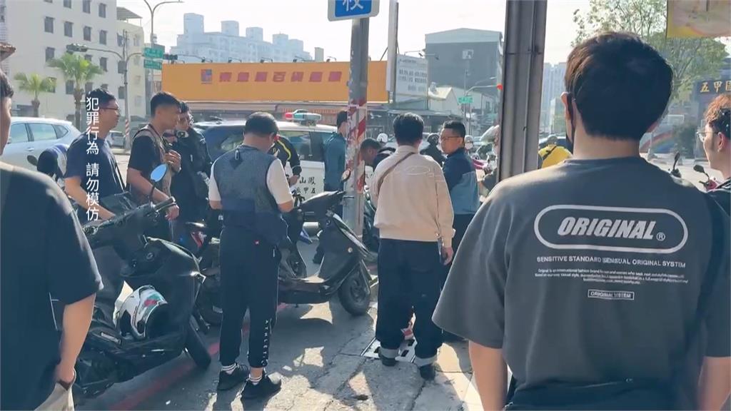 獨家! 高雄婦人遭"飛車搶銀鍊" 便衣警埋伏壓制逮人