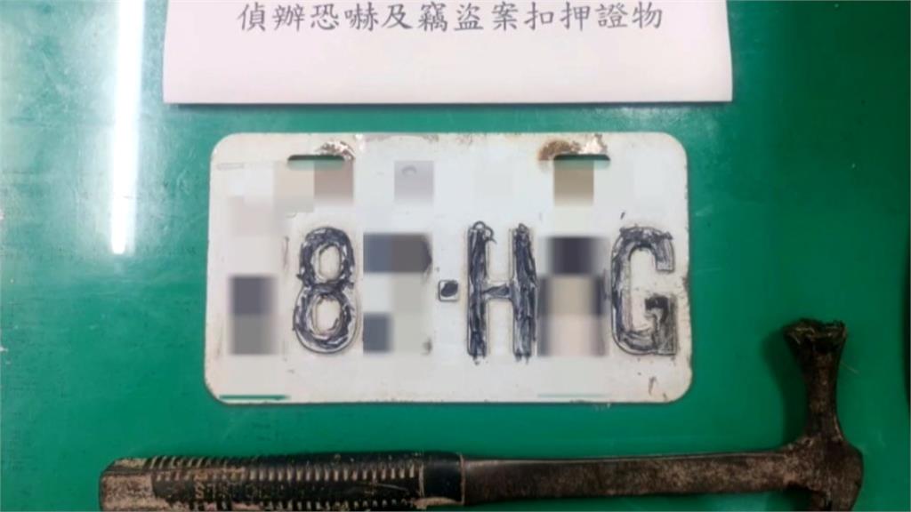逮到了!宜蘭騎士穿越車陣四處張望 持榔頭怒視嚇壞民眾