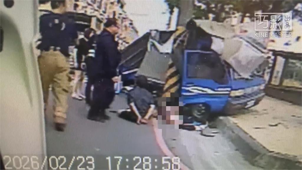 台南毒駕男載5孩童拒檢狂飆 遭轎車撞飛、2童頭部撕裂傷