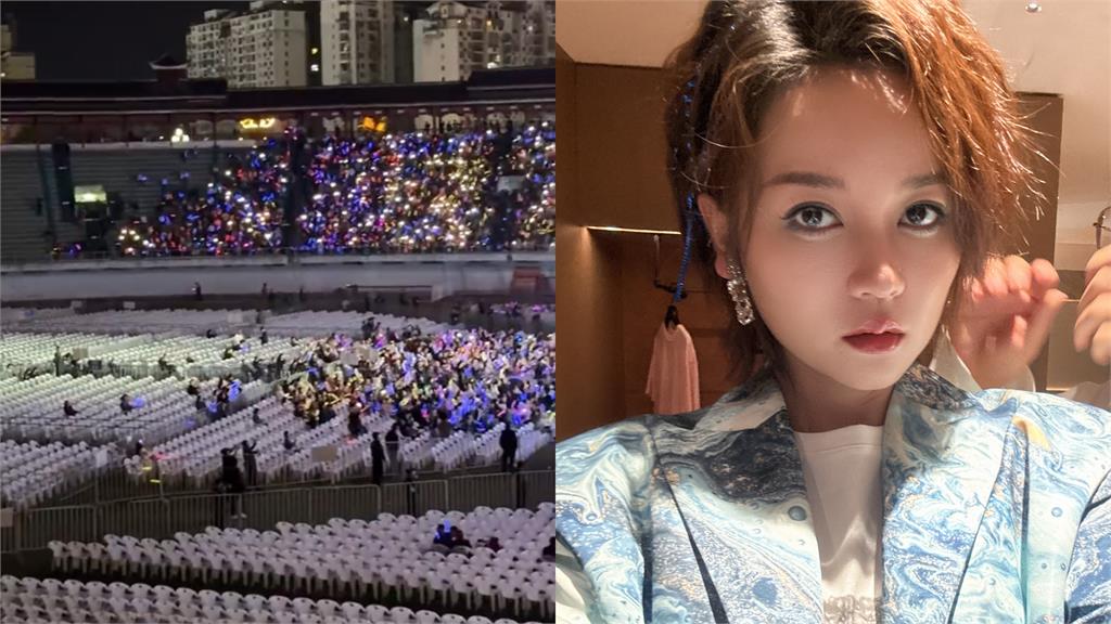 唱紅抖音神曲《四季予你》!中國歌手開唱台下空蕩蕩 網:最慘澹演唱會