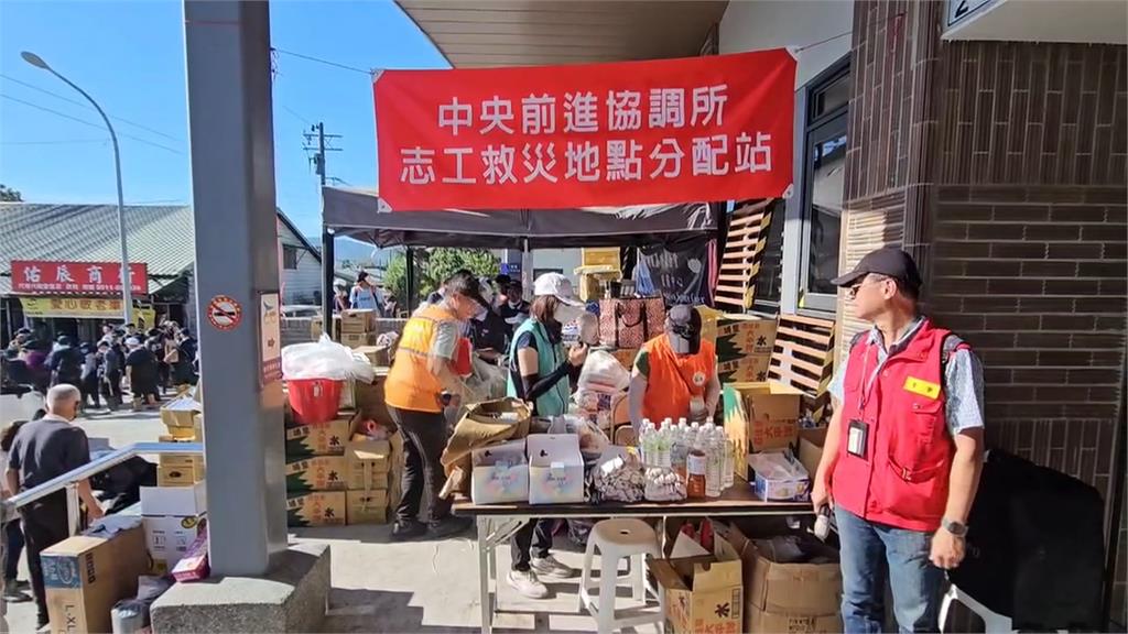 「鏟子超人」湧花蓮！光復車站設任務分配站　提升救災效率