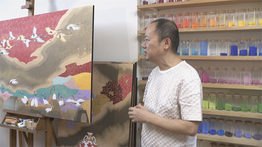 畫作被教宗方濟各賞識納入收藏　台灣畫家林伯禧：很光榮！